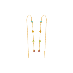 Brinco em Ouro 18K Pendurado - AU6124