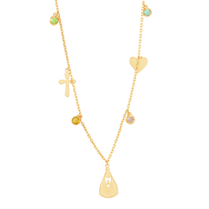 Colar em Ouro 18K Amuleto - AU6177