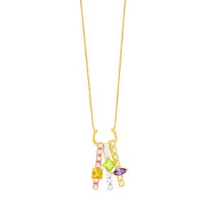 Gargantilha em Ouro 18K Colors - AU5788