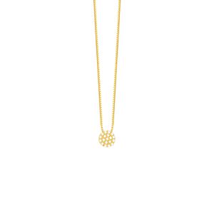Gargantilha em Ouro 18K Pavê com Diamantes - AU5724