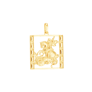 Pingente em Ouro 18K São Jorge - AU6206