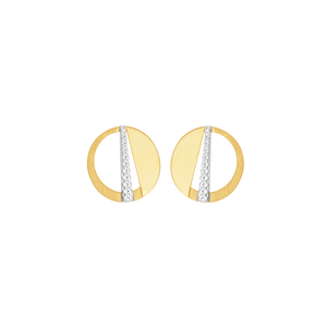 Brinco em Ouro 18k Circulo - AU6428