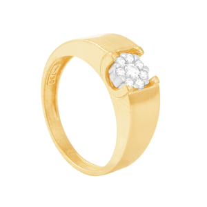Anel em Ouro 18K Diamantes - AU6551