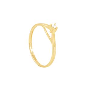 Anel em Ouro 18k com Diamante de 3pts - AU6620
