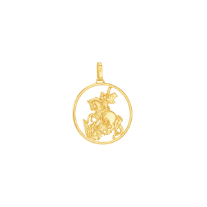 Pingente em Ouro 18K São Jorge - AU6657
