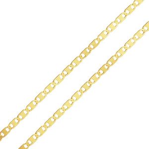 Corrente em Ouro 18K Piastrine 60CM - AU6664