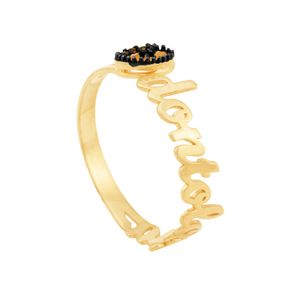 Anel em Ouro 18k Formatura Odontologia com Granadas - AU6836