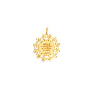 Pingentes de Salmos em Ouro 18k - AU6941