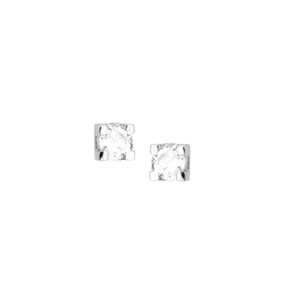 Brinco em Ouro Branco 18k Cartier Topázio - AU6952