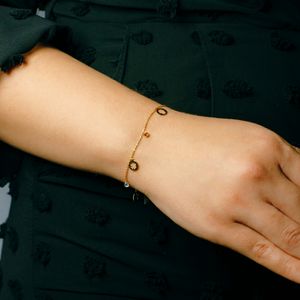 Pulseira em Ouro 18K Amuletos - AU6180