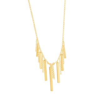 Colar em Ouro 18k com Franjas - AU7616