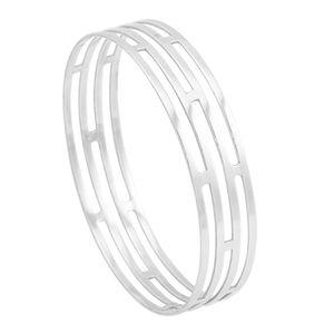 Bracelete em Prata 925 Vazada - PL2937