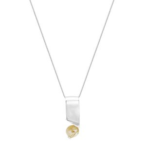 Colar em Prata 925 Quartzo Rutilado - PL7432