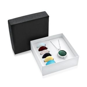 Colar Combo em Prata 925 Árvore da Vida com Pedras Naturais Variadas - PL7851