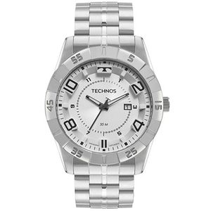 Relógio Technos Masculino Prata - 2115MXL/1K