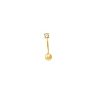 Piercing em Ouro 18k Zircônia de 3MM - AU7816