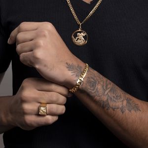 Pulseira em Ouro 18K Elos Grumet - AU6262