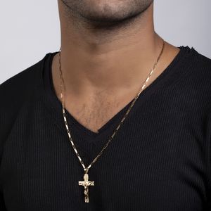 Pingente em Ouro 18K Crucifixo - AU4123