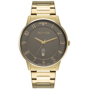 Relógio Technos Masculino Slim Dourado - GM10YP/1C