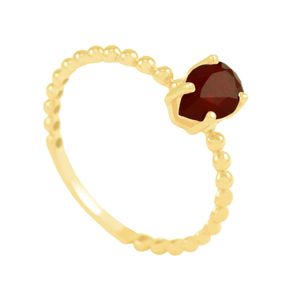 Anel em Ouro 18K com Rubi Malásia - AU4205