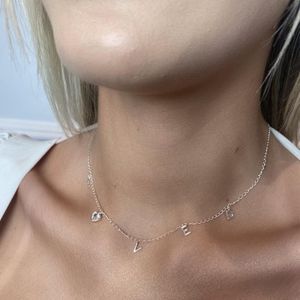 Colar Chocker em Prata 925 Loved com Zircônia - PL9947