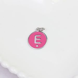Pingente em Prata 925 Letra E - PL11481