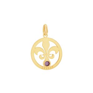 Pingente em Ouro 18K Formatura Letras - AU10037