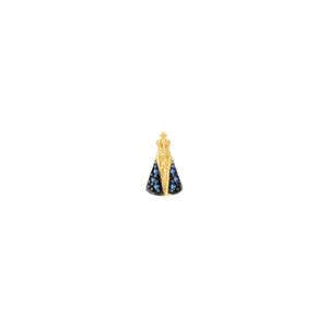 Pingente em Ouro 18K N. Sra. Aparecida - AU1024