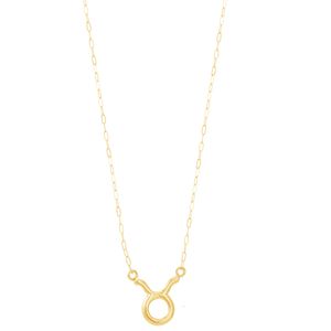 Gargantilha em Ouro 18k Coleção Zodíaco - Touro - AU10135