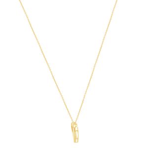 Gargantilha em Ouro 18K Coração Galeria - AU10134