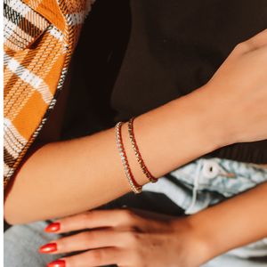 Pulseira em Ouro 18k Riviera com Zircônias - AU8768