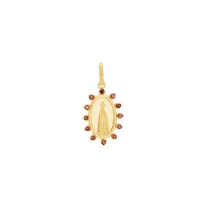Pingente em Ouro 18k Nossa Senhora da Aparecida - AU10242