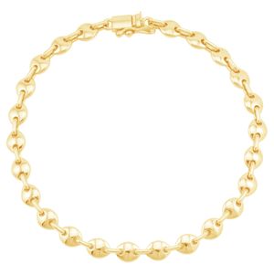 Pulseira em Ouro 18k Elos - AU10260