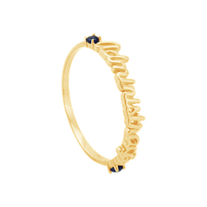 Anel em Ouro 18K Formatura Admnistração - AU10278