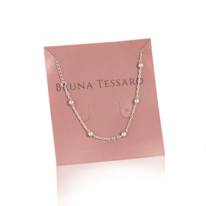 Pulseira em Prata 925 Bola - PL14713