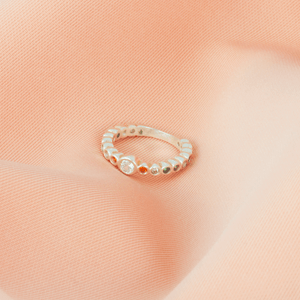 Anel em Prata 925 com Zircônias Multicolor - PL14808