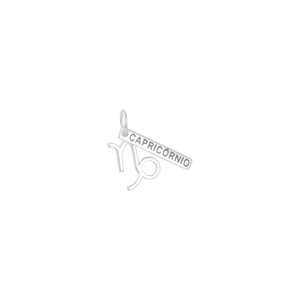 Pingente em Prata 925 Signo Capricórnio - PL15672