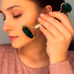 Massageador Facial com Ágata Verde - PL10916