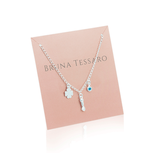 Colar em Prata 925 Berloques - PL15767
