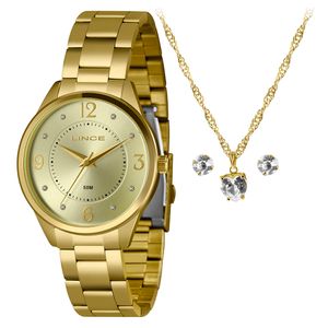Kit Relógio Feminino Lince Urban - LRG4746L40 K02AC2KX