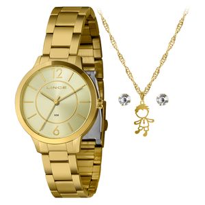 Kit Relógio Feminino Lince Urban - LRG4748L38 K02GC2KX