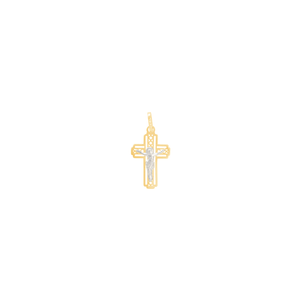 Pingente em Ouro 18K Crucifixo - AU11109