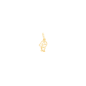 Pingente em Ouro 18K Menino Vazado - AU11369