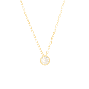 Colar em Ouro 18K Ponto de Luz - AU11465