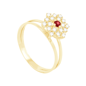 Anel de Formatura em Ouro 18K - AU4320