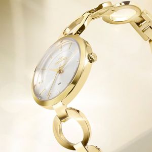 Relógio Technos Feminino Elos Dourado - 2035MWH/1K
