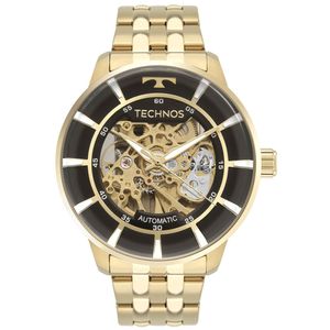 Relógio Technos Masculino Automatico Dourado - G3265AA/1P