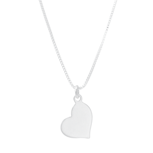 Colar em Prata 925 Coração - PL16940