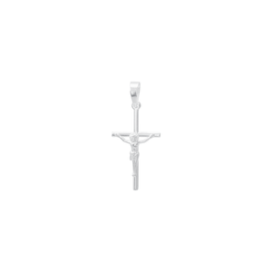 Pingente em Prata 925 Cruz com Cristo - PL17421