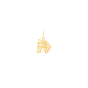 Pingente em Ouro 18K Cabeça de Cavalo - AU11637